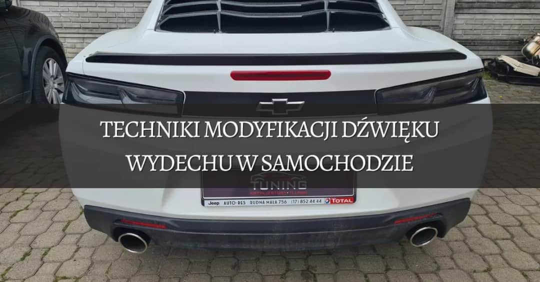 Jak uzyskać fajny dźwięk wydechu i uniknąć nielegalnych modyfikacji